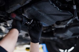 Changing oil